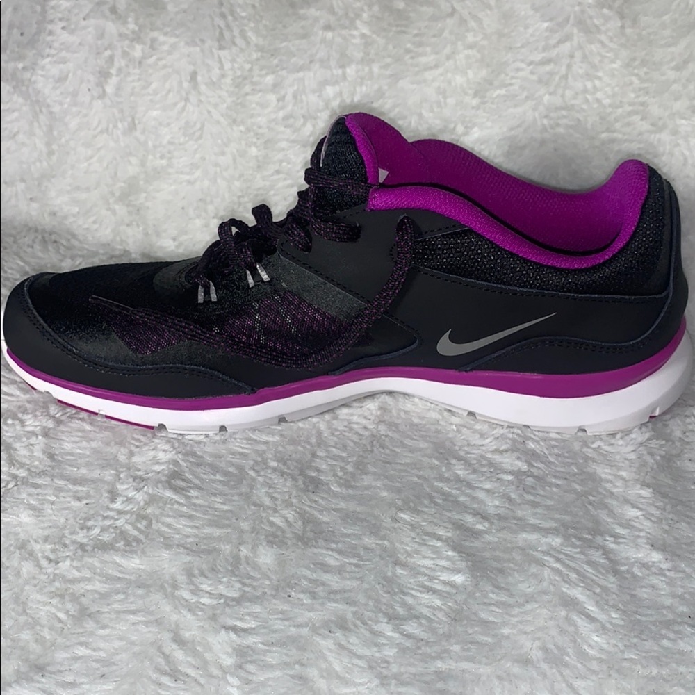Nike training Flex TR5Black and Purple Athletic Shoes Lightweight and Breathable - Picture 10 of 10